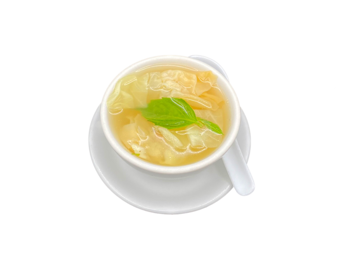 Wonton Soup in a bowl